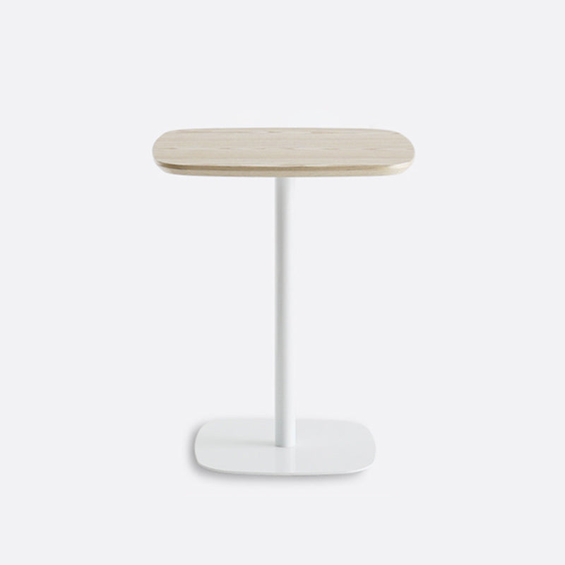 Industrial Solid Wood Square Dining Table Standard Kitchen Dining Table with Pedestal Base Natural Without Chairs Clearhalo ' dining_table' 'Dining Tables & Seating' 'Dining Tables' 'furn' 'furn_dining_table' 'Furniture' 'furniture_dining_table' 'Kitchen & Dining Furniture' 'kitchen&dining_furn' 'kitchen' 'kitchen_dining_table' 3970129