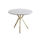 Modern Style Round Dining Table Sintered Stone Table with Metal Base for Home Use White Gold Clearhalo ' dining_table' 'Dining Tables & Seating' 'Dining Tables' 'furn' 'furn_dining_table' 'Furniture' 'furniture_dining_table' 'Kitchen & Dining Furniture' 'kitchen&dining_furn' 'kitchen' 'kitchen_dining_table' 3970157
