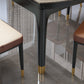 Traditional Luxury Round Dining Site Table Stone Drop-Leaf Dining Room Home Furniture Clearhalo ' dining_table' 'Dining Tables & Seating' 'Dining Tables' 'furn' 'furn_dining_table' 'Furniture' 'furniture_dining_table' 'Kitchen & Dining Furniture' 'kitchen&dining_furn' 'kitchen' 'kitchen_dining_table' 3970177