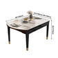 Traditional Luxury Round Dining Site Table Stone Drop-Leaf Dining Room Home Furniture Clearhalo ' dining_table' 'Dining Tables & Seating' 'Dining Tables' 'furn' 'furn_dining_table' 'Furniture' 'furniture_dining_table' 'Kitchen & Dining Furniture' 'kitchen&dining_furn' 'kitchen' 'kitchen_dining_table' 3970180