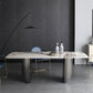 Metal Traditional Luxury Rectangle Table Sintered Stone Indoor Table for Dining Room Clearhalo ' dining_table' 'Dining Tables & Seating' 'Dining Tables' 'furn' 'furn_dining_table' 'Furniture' 'furniture_dining_table' 'Kitchen & Dining Furniture' 'kitchen&dining_furn' 'kitchen' 'kitchen_dining_table' 3970224