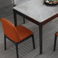 Rectangle Shape Sintered Stone Dining Table Simplicity 4 Legs Table for Dining Room Clearhalo ' dining_table' 'Dining Tables & Seating' 'Dining Tables' 'furn' 'furn_dining_table' 'Furniture' 'furniture_dining_table' 'Kitchen & Dining Furniture' 'kitchen&dining_furn' 'kitchen' 'kitchen_dining_table' 3970249