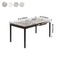 Rectangle Shape Sintered Stone Dining Table Simplicity 4 Legs Table for Dining Room Clearhalo ' dining_table' 'Dining Tables & Seating' 'Dining Tables' 'furn' 'furn_dining_table' 'Furniture' 'furniture_dining_table' 'Kitchen & Dining Furniture' 'kitchen&dining_furn' 'kitchen' 'kitchen_dining_table' 3970256