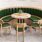 Industrial Style Wood Dinner Table Brown Table with Black Frame for Dining Room Clearhalo ' dining_table' 'Dining Tables & Seating' 'Dining Tables' 'furn' 'furn_dining_table' 'Furniture' 'furniture_dining_table' 'Kitchen & Dining Furniture' 'kitchen&dining_furn' 'kitchen' 'kitchen_dining_table' 3970297