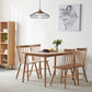 Rectangle Oak Wood Table in Nature Modern Dining Table with Wooden 4 Legs Clearhalo ' dining_table' 'Dining Tables & Seating' 'Dining Tables' 'furn' 'furn_dining_table' 'Furniture' 'furniture_dining_table' 'Kitchen & Dining Furniture' 'kitchen&dining_furn' 'kitchen' 'kitchen_dining_table' 3970320
