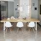 Pine Solid Wood Dining Table Industrial Dining Site Table with Sled Base Clearhalo ' dining_table' 'Dining Tables & Seating' 'Dining Tables' 'furn' 'furn_dining_table' 'Furniture' 'furniture_dining_table' 'Kitchen & Dining Furniture' 'kitchen&dining_furn' 'kitchen' 'kitchen_dining_table' 3970361