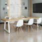 Pine Solid Wood Dining Table Industrial Dining Site Table with Sled Base Clearhalo ' dining_table' 'Dining Tables & Seating' 'Dining Tables' 'furn' 'furn_dining_table' 'Furniture' 'furniture_dining_table' 'Kitchen & Dining Furniture' 'kitchen&dining_furn' 'kitchen' 'kitchen_dining_table' 3970362