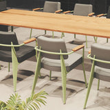 Rectangle 4 Legs Home Furniture Industrial Style Solid Wood Dining Room Collection Clearhalo ' dining_table' 'Dining Tables & Seating' 'Dining Tables' 'furn' 'furn_dining_table' 'Furniture' 'furniture_dining_table' 'Kitchen & Dining Furniture' 'kitchen&dining_furn' 'kitchen' 'kitchen_dining_table' 3970395