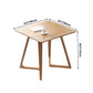 Double Pedestal Oak Solid Wood Dinette Table Modern Style Dining Table Clearhalo ' dining_table' 'Dining Tables & Seating' 'Dining Tables' 'furn' 'furn_dining_table' 'Furniture' 'furniture_dining_table' 'Kitchen & Dining Furniture' 'kitchen&dining_furn' 'kitchen' 'kitchen_dining_table' 3970435