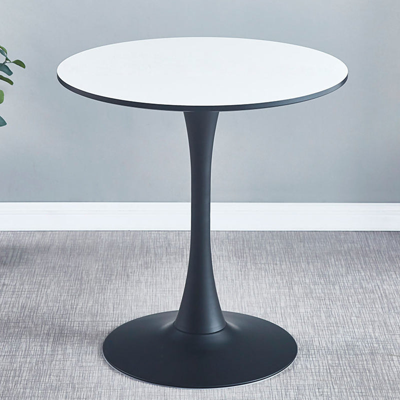 Round Shape Dining Table Simplicity Style Tulip Base Table for Dining Room Clearhalo ' dining_table' 'Dining Tables & Seating' 'Dining Tables' 'furn' 'furn_dining_table' 'Furniture' 'furniture_dining_table' 'Kitchen & Dining Furniture' 'kitchen&dining_furn' 'kitchen' 'kitchen_dining_table' 3970445