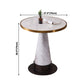 Round Shape Luxury Dining Table Three-Color Fixed Table with Sintered Stone Clearhalo ' dining_table' 'Dining Tables & Seating' 'Dining Tables' 'furn' 'furn_dining_table' 'Furniture' 'furniture_dining_table' 'Kitchen & Dining Furniture' 'kitchen&dining_furn' 'kitchen' 'kitchen_dining_table' 3979469