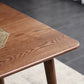 Solid Wood Traditional Luxury Rectangular Dining Table Wood Top Dining Table with 4 Legs Clearhalo ' dining_table' 'Dining Tables & Seating' 'Dining Tables' 'furn' 'furn_dining_table' 'Furniture' 'furniture_dining_table' 'Kitchen & Dining Furniture' 'kitchen&dining_furn' 'kitchen' 'kitchen_dining_table' 3979476