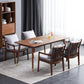 Solid Wood Traditional Luxury Rectangular Dining Table Wood Top Dining Table with 4 Legs Clearhalo ' dining_table' 'Dining Tables & Seating' 'Dining Tables' 'furn' 'furn_dining_table' 'Furniture' 'furniture_dining_table' 'Kitchen & Dining Furniture' 'kitchen&dining_furn' 'kitchen' 'kitchen_dining_table' 3979479