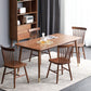 Solid Wood Traditional Luxury Rectangular Dining Table Wood Top Dining Table with 4 Legs Clearhalo ' dining_table' 'Dining Tables & Seating' 'Dining Tables' 'furn' 'furn_dining_table' 'Furniture' 'furniture_dining_table' 'Kitchen & Dining Furniture' 'kitchen&dining_furn' 'kitchen' 'kitchen_dining_table' 3979480