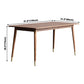 Solid Wood Traditional Luxury Rectangular Dining Table Wood Top Dining Table with 4 Legs Clearhalo ' dining_table' 'Dining Tables & Seating' 'Dining Tables' 'furn' 'furn_dining_table' 'Furniture' 'furniture_dining_table' 'Kitchen & Dining Furniture' 'kitchen&dining_furn' 'kitchen' 'kitchen_dining_table' 3979483