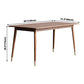 Solid Wood Traditional Luxury Rectangular Dining Table Wood Top Dining Table with 4 Legs Clearhalo ' dining_table' 'Dining Tables & Seating' 'Dining Tables' 'furn' 'furn_dining_table' 'Furniture' 'furniture_dining_table' 'Kitchen & Dining Furniture' 'kitchen&dining_furn' 'kitchen' 'kitchen_dining_table' 3979484
