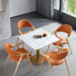 Industrial Square Dinner Table Sintered Stone Table with Metal Base for Home Clearhalo ' dining_table' 'Dining Tables & Seating' 'Dining Tables' 'furn' 'furn_dining_table' 'Furniture' 'furniture_dining_table' 'Kitchen & Dining Furniture' 'kitchen&dining_furn' 'kitchen' 'kitchen_dining_table' 3979519