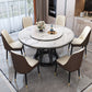 Simplicity Dining Table Ash Wood Single Pedestal Base Round Table for Home Clearhalo ' dining_table' 'Dining Tables & Seating' 'Dining Tables' 'furn' 'furn_dining_table' 'Furniture' 'furniture_dining_table' 'Kitchen & Dining Furniture' 'kitchen&dining_furn' 'kitchen' 'kitchen_dining_table' 3979615