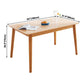 Rectangle Beech Wood Table for Restaurant Modern Dining Table with 4 Legs Clearhalo ' dining_table' 'Dining Tables & Seating' 'Dining Tables' 'furn' 'furn_dining_table' 'Furniture' 'furniture_dining_table' 'Kitchen & Dining Furniture' 'kitchen&dining_furn' 'kitchen' 'kitchen_dining_table' 3979684