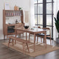 Rectangle Ash Wood Table in Nature/Walnut Modern Dining Table with 4 Legs for Restaurant Clearhalo ' dining_table' 'Dining Tables & Seating' 'Dining Tables' 'furn' 'furn_dining_table' 'Furniture' 'furniture_dining_table' 'Kitchen & Dining Furniture' 'kitchen&dining_furn' 'kitchen' 'kitchen_dining_table' 3979700