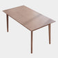 Rectangle Ash Wood Table in Nature/Walnut Modern Dining Table with 4 Legs for Restaurant Walnut Without Chairs Clearhalo ' dining_table' 'Dining Tables & Seating' 'Dining Tables' 'furn' 'furn_dining_table' 'Furniture' 'furniture_dining_table' 'Kitchen & Dining Furniture' 'kitchen&dining_furn' 'kitchen' 'kitchen_dining_table' 3979703
