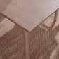 Rectangle Ash Wood Table in Nature/Walnut Modern Dining Table with 4 Legs for Restaurant Clearhalo ' dining_table' 'Dining Tables & Seating' 'Dining Tables' 'furn' 'furn_dining_table' 'Furniture' 'furniture_dining_table' 'Kitchen & Dining Furniture' 'kitchen&dining_furn' 'kitchen' 'kitchen_dining_table' 3979705