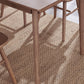 Rectangle Ash Wood Table in Nature/Walnut Modern Dining Table with 4 Legs for Restaurant Clearhalo ' dining_table' 'Dining Tables & Seating' 'Dining Tables' 'furn' 'furn_dining_table' 'Furniture' 'furniture_dining_table' 'Kitchen & Dining Furniture' 'kitchen&dining_furn' 'kitchen' 'kitchen_dining_table' 3979706