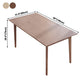 Rectangle Ash Wood Table in Nature/Walnut Modern Dining Table with 4 Legs for Restaurant Clearhalo ' dining_table' 'Dining Tables & Seating' 'Dining Tables' 'furn' 'furn_dining_table' 'Furniture' 'furniture_dining_table' 'Kitchen & Dining Furniture' 'kitchen&dining_furn' 'kitchen' 'kitchen_dining_table' 3979713