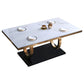 Rectangle Traditional Luxury Dining Table Sintered Stone Table with Trestle Base for Dining Room White Without Chairs Clearhalo ' dining_table' 'Dining Tables & Seating' 'Dining Tables' 'furn' 'furn_dining_table' 'Furniture' 'furniture_dining_table' 'Kitchen & Dining Furniture' 'kitchen&dining_furn' 'kitchen' 'kitchen_dining_table' 3979867