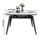 Sintered Stone Top Extendable Round Table for Restaurant Modern Dining Table with 4 Legs Clearhalo ' dining_table' 'Dining Tables & Seating' 'Dining Tables' 'furn' 'furn_dining_table' 'Furniture' 'furniture_dining_table' 'Kitchen & Dining Furniture' 'kitchen&dining_furn' 'kitchen' 'kitchen_dining_table' 3979954