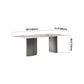 Metal Traditional Luxury Rectangle Indoor Table Sintered Stone Table for Dining Room and Kitchen Clearhalo ' dining_table' 'Dining Tables & Seating' 'Dining Tables' 'furn' 'furn_dining_table' 'Furniture' 'furniture_dining_table' 'Kitchen & Dining Furniture' 'kitchen&dining_furn' 'kitchen' 'kitchen_dining_table' 3979983