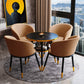 Round Dining Site Table Traditional Luxury Home Furniture with Tripod Base Matte Black Without Chairs Clearhalo ' dining_table' 'Dining Tables & Seating' 'Dining Tables' 'furn' 'furn_dining_table' 'Furniture' 'furniture_dining_table' 'Kitchen & Dining Furniture' 'kitchen&dining_furn' 'kitchen' 'kitchen_dining_table' 3979988