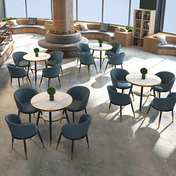 Traditional Luxury Round Dining Table Tripod Base Table for Dining Room Clearhalo ' dining_table' 'Dining Tables & Seating' 'Dining Tables' 'furn' 'furn_dining_table' 'Furniture' 'furniture_dining_table' 'Kitchen & Dining Furniture' 'kitchen&dining_furn' 'kitchen' 'kitchen_dining_table' 3980015