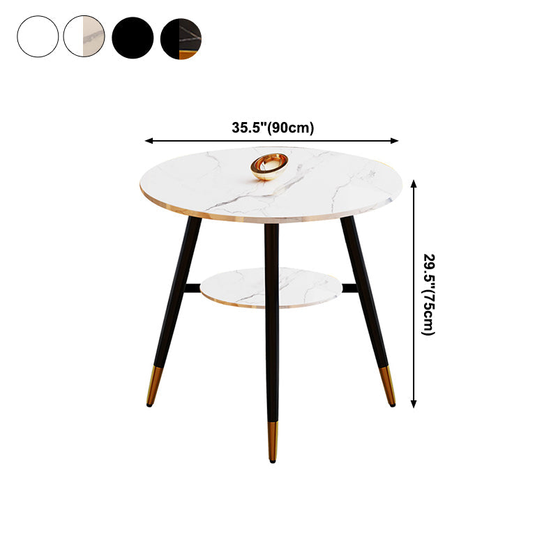 Traditional Luxury Round Dining Table Tripod Base Table for Dining Room Clearhalo ' dining_table' 'Dining Tables & Seating' 'Dining Tables' 'furn' 'furn_dining_table' 'Furniture' 'furniture_dining_table' 'Kitchen & Dining Furniture' 'kitchen&dining_furn' 'kitchen' 'kitchen_dining_table' 3980018