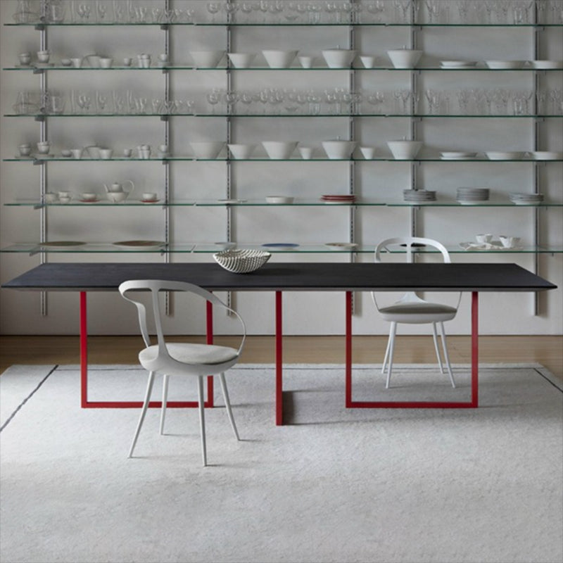 Metal Industrial Rectangle Dining Table Pine Solid Wood Table for Dining Room Clearhalo ' dining_table' 'Dining Tables & Seating' 'Dining Tables' 'furn' 'furn_dining_table' 'Furniture' 'furniture_dining_table' 'Kitchen & Dining Furniture' 'kitchen&dining_furn' 'kitchen' 'kitchen_dining_table' 3980158