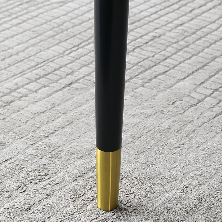 Industrial Sintered Stone Standard Dining Table Square Shape Kitchen Dining Table with 4 Legs Base Clearhalo ' dining_table' 'Dining Tables & Seating' 'Dining Tables' 'furn' 'furn_dining_table' 'Furniture' 'furniture_dining_table' 'Kitchen & Dining Furniture' 'kitchen&dining_furn' 'kitchen' 'kitchen_dining_table' 3980204