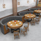 Industrial Style Dining Site Table Solid Wood Dining Room Furniture for Home Clearhalo ' dining_table' 'Dining Tables & Seating' 'Dining Tables' 'furn' 'furn_dining_table' 'Furniture' 'furniture_dining_table' 'Kitchen & Dining Furniture' 'kitchen&dining_furn' 'kitchen' 'kitchen_dining_table' 3980337