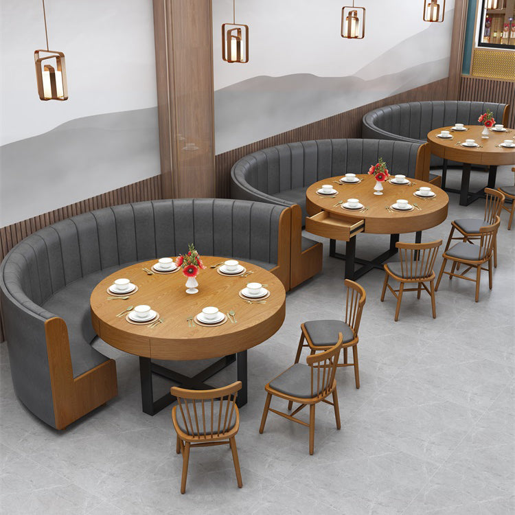 Industrial Style Dining Site Table Solid Wood Dining Room Furniture for Home Clearhalo ' dining_table' 'Dining Tables & Seating' 'Dining Tables' 'furn' 'furn_dining_table' 'Furniture' 'furniture_dining_table' 'Kitchen & Dining Furniture' 'kitchen&dining_furn' 'kitchen' 'kitchen_dining_table' 3980337