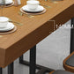 Industrial Style Dining Site Table Solid Wood Dining Room Furniture for Home Clearhalo ' dining_table' 'Dining Tables & Seating' 'Dining Tables' 'furn' 'furn_dining_table' 'Furniture' 'furniture_dining_table' 'Kitchen & Dining Furniture' 'kitchen&dining_furn' 'kitchen' 'kitchen_dining_table' 3980344