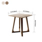 Square Wood Color Dining Table Solid Wood Table Industrial with Double Pedestal Clearhalo ' dining_table' 'Dining Tables & Seating' 'Dining Tables' 'furn' 'furn_dining_table' 'Furniture' 'furniture_dining_table' 'Kitchen & Dining Furniture' 'kitchen&dining_furn' 'kitchen' 'kitchen_dining_table' 3980367