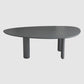 Oval Solid Wood Dining Table in Grey/Black Modern Table with 4 Legs for Restaurant Grey Without Chairs Clearhalo ' dining_table' 'Dining Tables & Seating' 'Dining Tables' 'furn' 'furn_dining_table' 'Furniture' 'furniture_dining_table' 'Kitchen & Dining Furniture' 'kitchen&dining_furn' 'kitchen' 'kitchen_dining_table' 3980391