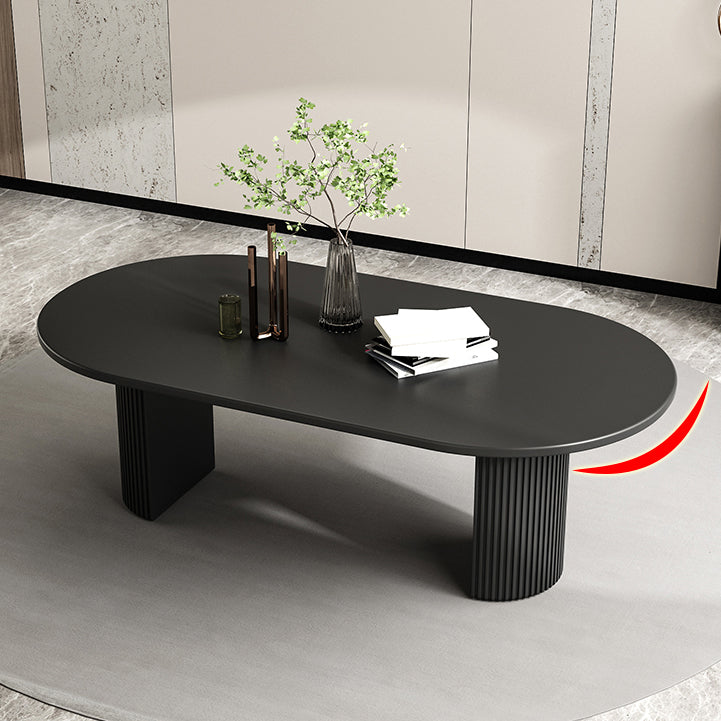 Simple Black Solid Wood Dining Table Rectangle Shape Standard Dining Table for Kitchen Clearhalo ' dining_table' 'Dining Tables & Seating' 'Dining Tables' 'furn' 'furn_dining_table' 'Furniture' 'furniture_dining_table' 'Kitchen & Dining Furniture' 'kitchen&dining_furn' 'kitchen' 'kitchen_dining_table' 3980496