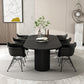 Simple Black Solid Wood Dining Table Rectangle Shape Standard Dining Table for Kitchen Clearhalo ' dining_table' 'Dining Tables & Seating' 'Dining Tables' 'furn' 'furn_dining_table' 'Furniture' 'furniture_dining_table' 'Kitchen & Dining Furniture' 'kitchen&dining_furn' 'kitchen' 'kitchen_dining_table' 3980499