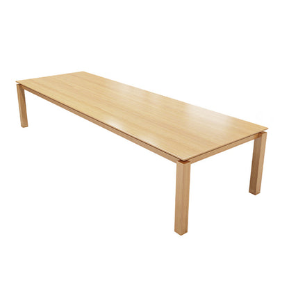 Rectangle Wood Color Dining Table Solid Wood Table Minimalist with 4 Legs Without Chairs Clearhalo ' dining_table' 'Dining Tables & Seating' 'Dining Tables' 'furn' 'furn_dining_table' 'Furniture' 'furniture_dining_table' 'Kitchen & Dining Furniture' 'kitchen&dining_furn' 'kitchen' 'kitchen_dining_table' 3980550