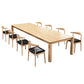 Rectangle Wood Color Dining Table Solid Wood Table Minimalist with 4 Legs Clearhalo ' dining_table' 'Dining Tables & Seating' 'Dining Tables' 'furn' 'furn_dining_table' 'Furniture' 'furniture_dining_table' 'Kitchen & Dining Furniture' 'kitchen&dining_furn' 'kitchen' 'kitchen_dining_table' 3980555
