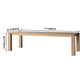 Solid Wood Contemporary Rectangular Table Wood Top Dining Table with 4 Legs Clearhalo ' dining_table' 'Dining Tables & Seating' 'Dining Tables' 'furn' 'furn_dining_table' 'Furniture' 'furniture_dining_table' 'Kitchen & Dining Furniture' 'kitchen&dining_furn' 'kitchen' 'kitchen_dining_table' 3980604