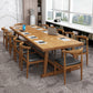 Solid Wood Industrial Rectangle Table Wood Top Indoor Table with Trestle Clearhalo ' dining_table' 'Dining Tables & Seating' 'Dining Tables' 'furn' 'furn_dining_table' 'Furniture' 'furniture_dining_table' 'Kitchen & Dining Furniture' 'kitchen&dining_furn' 'kitchen' 'kitchen_dining_table' 3980628