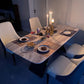 Metal Traditional Luxury Rectangular Table Sintered Stone Table for Dining Room and Kitchen Clearhalo ' dining_table' 'Dining Tables & Seating' 'Dining Tables' 'furn' 'furn_dining_table' 'Furniture' 'furniture_dining_table' 'Kitchen & Dining Furniture' 'kitchen&dining_furn' 'kitchen' 'kitchen_dining_table' 3980648