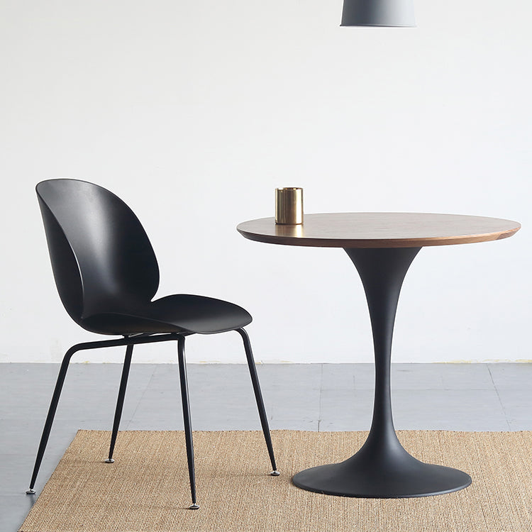 Round Solid Wood Four-Color Dining Table Simplicity Tulip Base Table for Dining Room Clearhalo ' dining_table' 'Dining Tables & Seating' 'Dining Tables' 'furn' 'furn_dining_table' 'Furniture' 'furniture_dining_table' 'Kitchen & Dining Furniture' 'kitchen&dining_furn' 'kitchen' 'kitchen_dining_table' 3994307