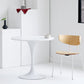 Round Solid Wood Four-Color Dining Table Simplicity Tulip Base Table for Dining Room Clearhalo ' dining_table' 'Dining Tables & Seating' 'Dining Tables' 'furn' 'furn_dining_table' 'Furniture' 'furniture_dining_table' 'Kitchen & Dining Furniture' 'kitchen&dining_furn' 'kitchen' 'kitchen_dining_table' 3994320